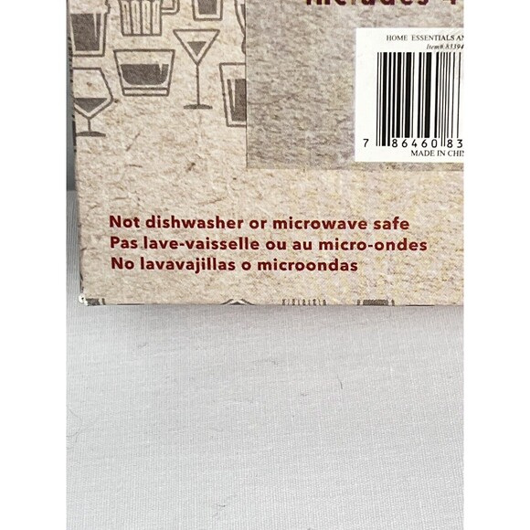 Sip in Style Set of 4- LOVED, THANKFUL, BLESSED, GRATEFUL, Coasters 4.25"  NEW - Picture 6 of 8